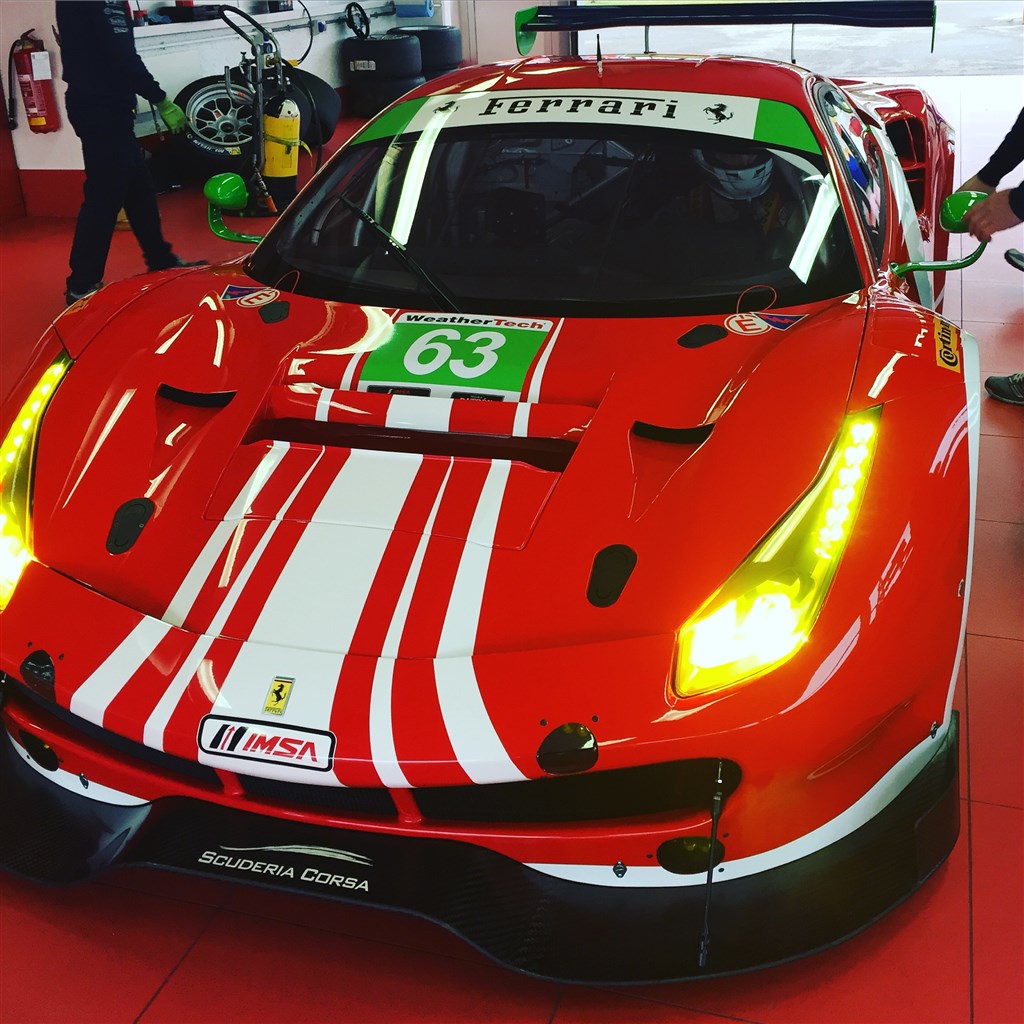 Fra testen på Fiorano
(Foto: Scuderia Corsa)